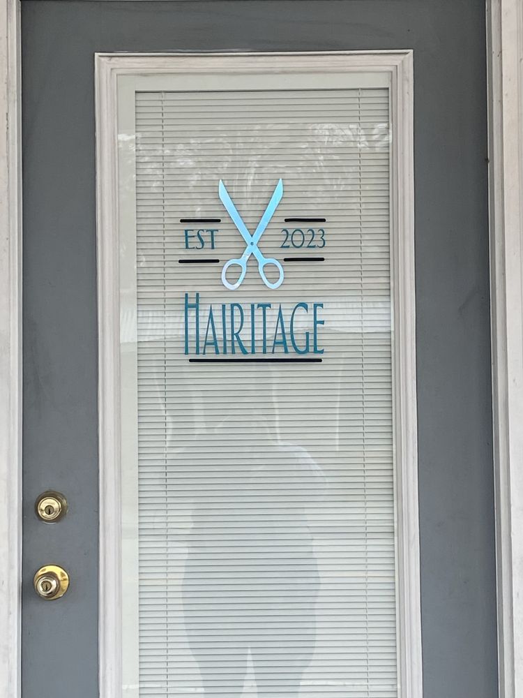 Hairitage of Trenton Logo