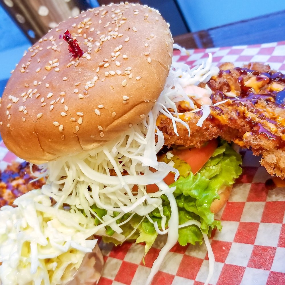 Fat Ninja Bite - Chicken Katsu Burger - Dark Meat - Japanese Near Me - Toronto, Ontario Fat Ninja Bite - Chicken Katsu Burger - Dark Meat - Japanese Near Me - Toronto, Ontario