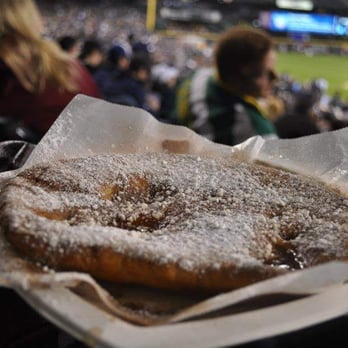 T-Mobile Park - Oh they also sell elephant ears, in addition to funnel cake. It must be a year round fair at Mariners games! - Stadiums & Arenas Near Me - Seattle, Washington