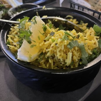 1947 Eatery & Lounge - Lemon rice - Indian Near Me - Indianapolis, Indiana