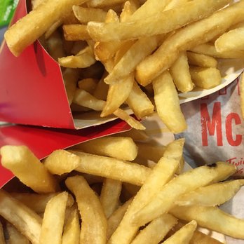 McDonald's - Close up of the French fries - Fast Food Near Me - San Antonio, Texas