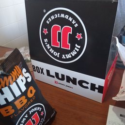 Box lunch special includes drink and chips. Box lunch special includes drink and chips.