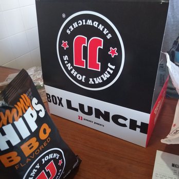 Jimmy John's - Box lunch special includes drink and chips. - Sandwiches Near Me - American Fork, Utah Jimmy John's - Box lunch special includes drink and chips. - Sandwiches Near Me - American Fork, Utah