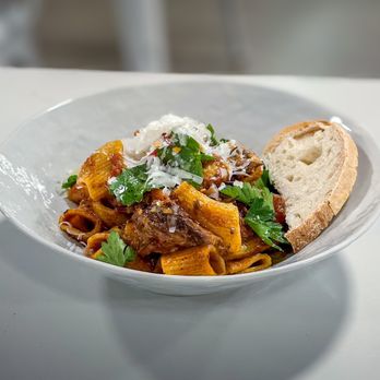 The Parlor - Rigatoni Bolognese - Pizza Near Me - Tustin, California The Parlor - Rigatoni Bolognese - Pizza Near Me - Tustin, California