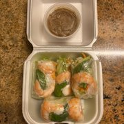 Photo of Bun Me! - Northridge, CA, United States. Shrimp Summer Rolls