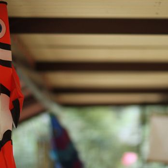 Gabby's Bistro - A colorful fish kite on the balcon - Pizza Near Me - Dumaguete City, NER Gabby's Bistro - A colorful fish kite on the balcon - Pizza Near Me - Dumaguete City, NER