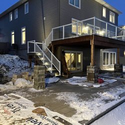 Edgewater Pools - Winter Photo Backyard 1