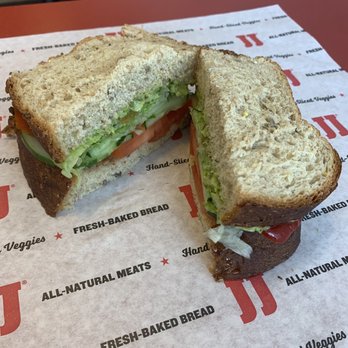 Jimmy John's - Veggie on wheat slice bread - Fast Food Near Me - Fort Belvoir, Virginia Jimmy John's - Veggie on wheat slice bread - Fast Food Near Me - Fort Belvoir, Virginia