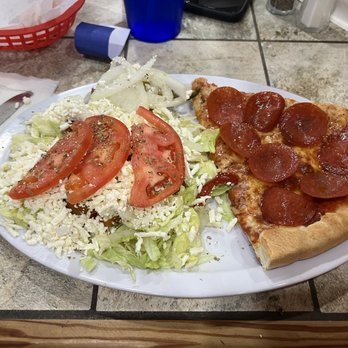 Beachside Pizza NSB - Salad/pizza lunch combo. - Pizza Near Me - New Smyrna Beach, Florida Beachside Pizza NSB - Salad/pizza lunch combo. - Pizza Near Me - New Smyrna Beach, Florida