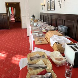 Parkhotel Wörlitz - Das Frühstück ist gut ausgestattet