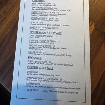 ASA - Los Gatos - Dessert menu 03/21/2026 - New American Near Me - Los Gatos, California ASA - Los Gatos - Dessert menu 03/21/2026 - New American Near Me - Los Gatos, California