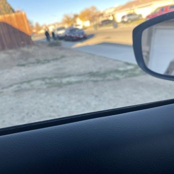 Al's Window Tinting - Scratches and air bubbles. Zoom in all throughout my car - Car Window Tinting Near Me - Lancaster, California