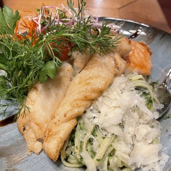 Restaurant Daheim - Linguine mit Lachs - Cafes Near Me - Lohme, MV Restaurant Daheim - Linguine mit Lachs - Cafes Near Me - Lohme, MV