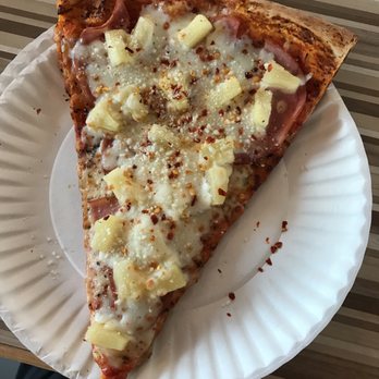 Pink's Pizza - Slice of Hawaii Five-0 - Pizza Near Me - Houston, Texas Pink's Pizza - Slice of Hawaii Five-0 - Pizza Near Me - Houston, Texas