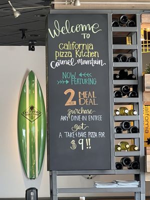 Menu photo 3 California Pizza Kitchen San Diego, CA