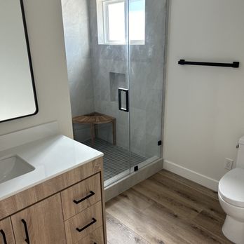 Trinity Builders & Design, Inc - a modern bathroom - General Contractors Near Me - Reseda, California Trinity Builders & Design, Inc - a modern bathroom - General Contractors Near Me - Reseda, California