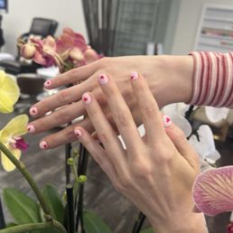 holiday edition, Valentine nails - gel style