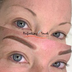Perfecting Touch Permanent Cosmetics - Before and right after session #1
