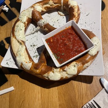 Barrel District - Giant Italian Pretzel - Pizza Near Me - Cathedral City, California Barrel District - Giant Italian Pretzel - Pizza Near Me - Cathedral City, California