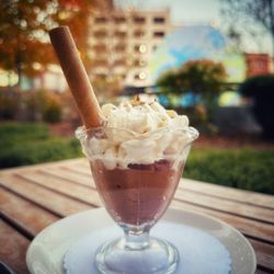 Anthony's Boise - Bailies Chocolate Mouse with whipped cream-- oh my, wonderful. Part of a Sunset Prix Fixe.