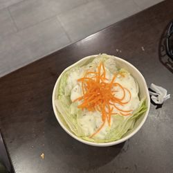 Yamato Hibachi Sushi - Salad with ranch dressing