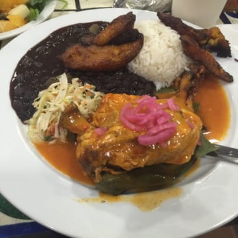 Chichen Itza Restaurant - My amazing dish. Again, looks like I spent $60 on it. This is amazing, by the way. Loved the plantains - Mexican Near Me - Los Angeles, California