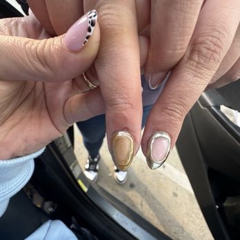 Luxx Nails And Spa - 2 different shades of gold, they were supposed to be the same - Day Spas Near Me - Sulphur, Louisiana Luxx Nails And Spa - 2 different shades of gold, they were supposed to be the same - Day Spas Near Me - Sulphur, Louisiana