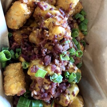 Suncreek Brewery - Loaded tots. Needs ranch or sour cream (you can order from Savoree next door) - Brewpubs Near Me - Clermont, Florida Suncreek Brewery - Loaded tots. Needs ranch or sour cream (you can order from Savoree next door) - Brewpubs Near Me - Clermont, Florida