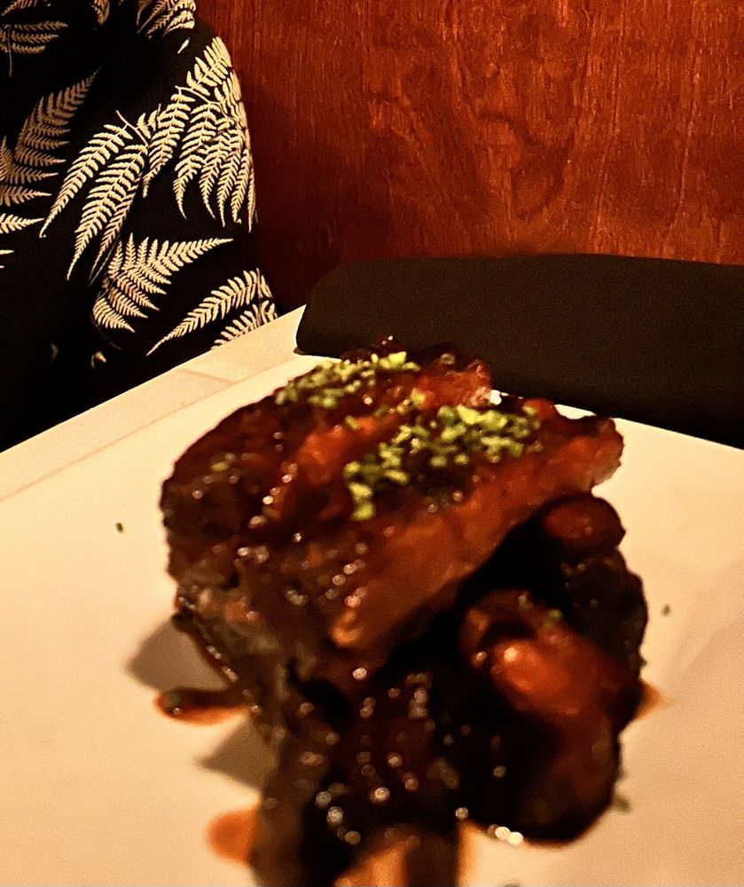Cherry Braised Buffalo Short Ribs