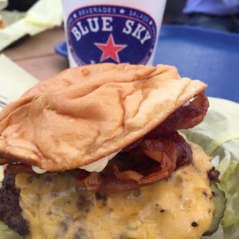Blue Sky - Bacon cheeseburger - Burgers Near Me - Amarillo, Texas Blue Sky - Bacon cheeseburger - Burgers Near Me - Amarillo, Texas