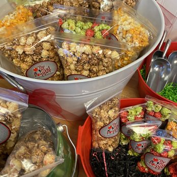 The Mad Popper - Holiday popcorn selection. - Popcorn Shops Near Me - Durham, North Carolina