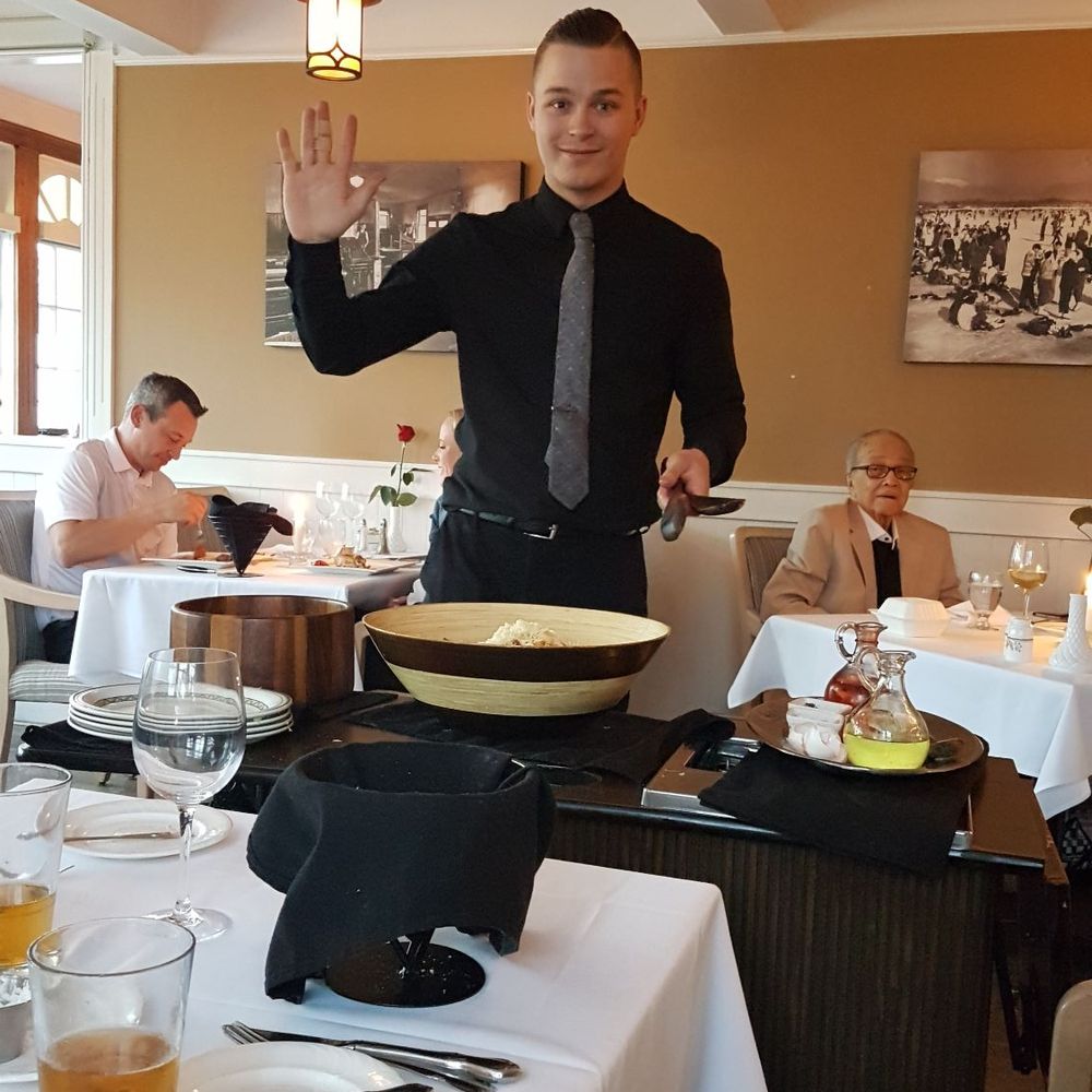 Old Surrey Restaurant - Fresh made Caesar Salad - French Near Me - Surrey, British Columbia