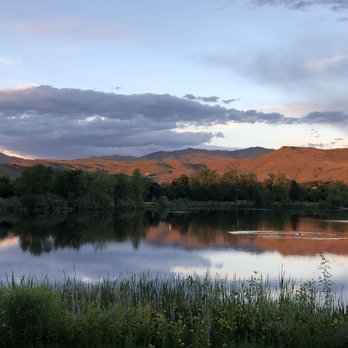 Barbacoa Grill - Sunset from the back porch - Steakhouses Near Me - Boise, Idaho