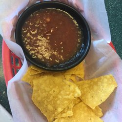 Tienda & Restaurant Latina - Their salsa is nasty...tastes like ketchup, like the one that goes on a cóctel