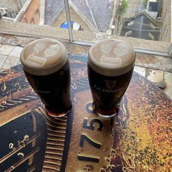 Guinness Storehouse - You can get your photo printed on the foam - Breweries Near Me - Dublin, D Guinness Storehouse - You can get your photo printed on the foam - Breweries Near Me - Dublin, D