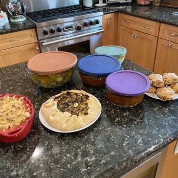 Chef Guillemette - A full menu - provides about 5 days of food for two hungry adults - Personal Chefs Near Me
