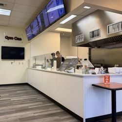 Gyro One Mediterranean Grill - Kitchen area. Exceptionally clean.