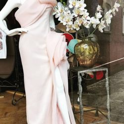 Lola Fashion Boutique - LA custom petal blush gown!