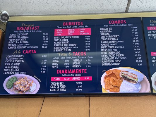 Menu photo 3 Gutierrez Mexican Restaurant Moorpark, CA