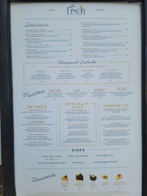 Menu photo 1 The Finch Dallas, TX Menu photo 1 The Finch Dallas, TX