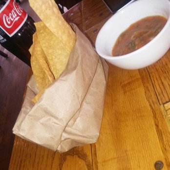 La Cevicheria by de Mole - Complimentary salsa and chips and a mexican coke - Mexican Near Me - Astoria, New York La Cevicheria by de Mole - Complimentary salsa and chips and a mexican coke - Mexican Near Me - Astoria, New York