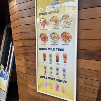Uncle Sharkii Poke Bar - Outside Menu - Poke Near Me - Universal City, California