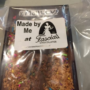 Fascia's Chocolates - Our handmade chocolate bars. Delicious! These taste better than anything you buy in the store. - Chocolatiers & Shops Near Me - Waterbury, Connecticut