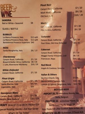 Menu photo 2 Slice Italia Rancho Mirage, CA