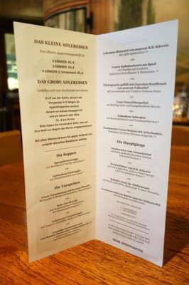 Menu photo 2 Adler Wirtschaft Eltville, HE