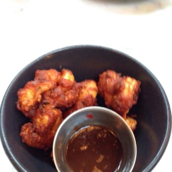 Dishoom - Prawn koliwada: spicy, crispy prawns with a date chutney. - Indian Near Me - London, XGL
