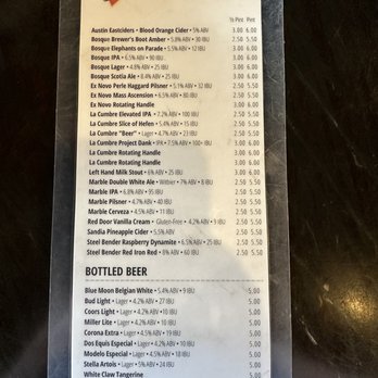 Slice Parlor - Draft list. - Pizza Near Me - Albuquerque, New Mexico