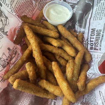 Anglers Lake & Steak - Fried green beans - Desserts Near Me - Eureka Springs, Arkansas