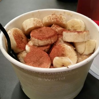 Batata Cafe - Oats with bananas, cinnamon and brown sugar! - Soup Near Me - Northport, New York Batata Cafe - Oats with bananas, cinnamon and brown sugar! - Soup Near Me - Northport, New York