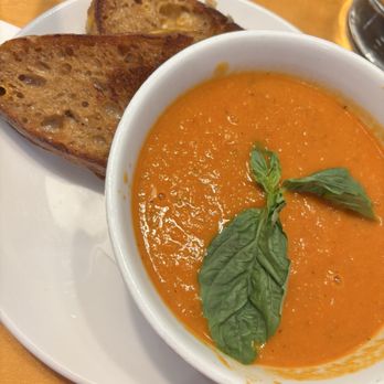 Dose Café & Dram Bar - Tomato basil soup with grilled cheese - Coffee & Tea Near Me - Nashville, Tennessee